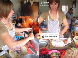 Viral Bule Jualan Babi Guling di Bali, Ini Faktanya!