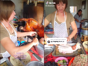 Viral Bule Jualan Babi Guling di Bali, Ini Faktanya! Viral Bule Jualan Babi Guling di Bali, Ini Faktanya!