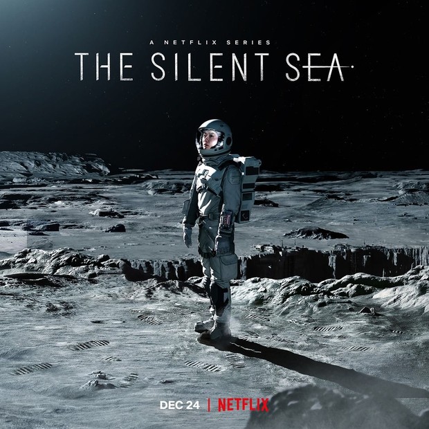 Poster series terbaru Netflix berjudul The Silent Sea