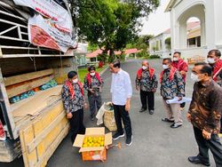 Aksi Warga Karo Kirim Jeruk Berbalas Perintah Jokowi Jalan Diperbaiki