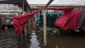 Upah Perajin Batik Pekalongan Turun Imbas Banjir Rob