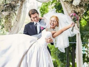 Truedy Unpretty Rapstar Resmi Nikah dengan Atlet Bisbol Rhee Dae Eun