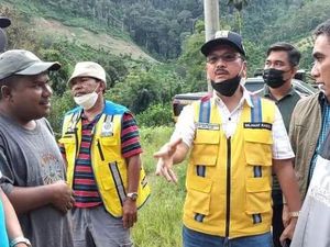 Cek Jalan Rusak Usai Warga Kirim Jeruk ke Jokowi, Wabup Karo: Perbaikan 2022