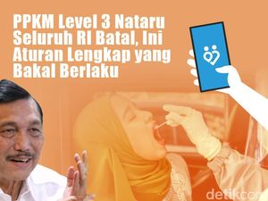 Batal PPKM Level 3 Seluruh RI, Ini Aturan yang Berlaku