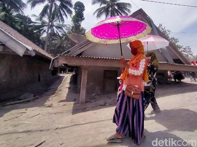 Begini Kondisi Kampung Renteng Usai Diguyur Abu Vulkanik Semeru