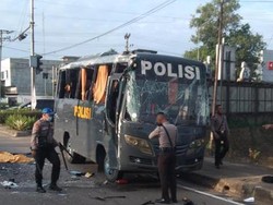 Jenazah Siswa SPN Polda Jambi Korban Kecelakaan Bus Diberangkatkan ke Papua