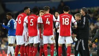 2. Arsenal, 141.5 jam antara kick-off laga pertama sampai laga ketiga di periode sibuk akhir 2021. Foto: (Getty Images/Naomi Baker)