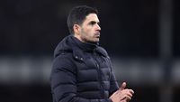 Foto: Wajah Cemberut Mikel Arteta