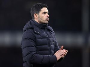 Foto: Wajah Cemberut Mikel Arteta