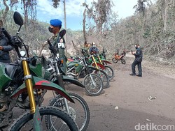 Motor Trail Disiapkan untuk Jokowi di Lokasi Terdampak Erupsi Semeru