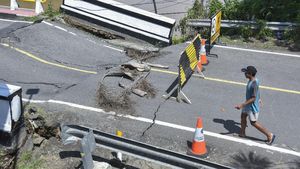 Jembatan Penghubung Mataram-Lombok Barat Ini Rusak Gegara Banjir