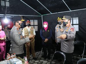 Jembatan Putus Imbas Erupsi Semeru, Kapolri: Cepat Buat Jalur Alternatif