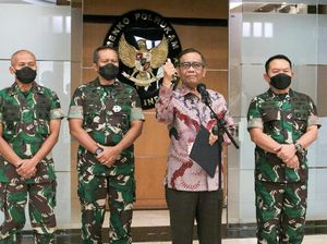 Bertemu KSAD, Mahfud Bahas Penanganan Papua-Pemetaan Daerah Panas