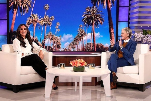 Meghan Markle di Acara The Ellen Degeneres Show