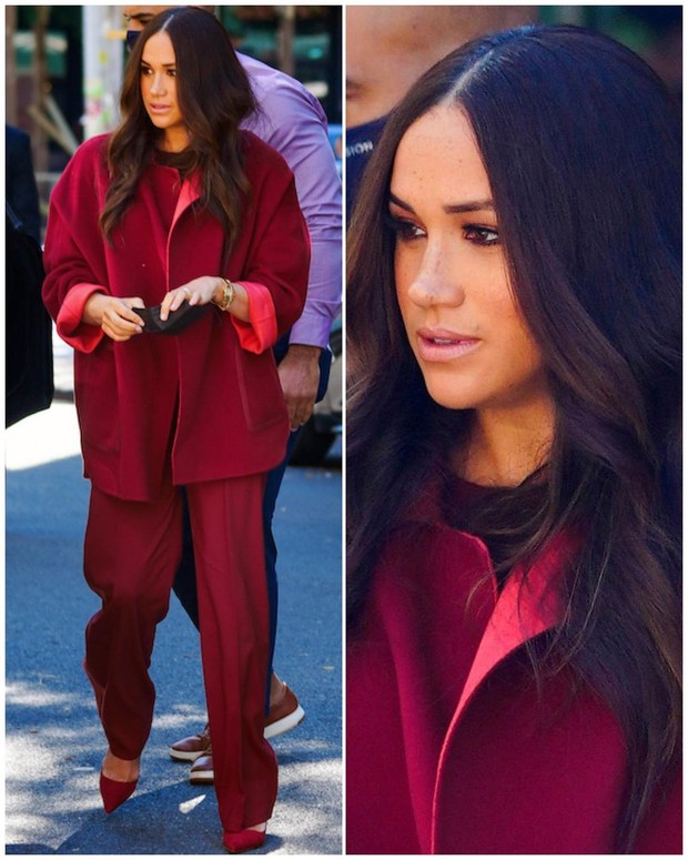 Meghan Markle Saat Mengunjungi Sekolah