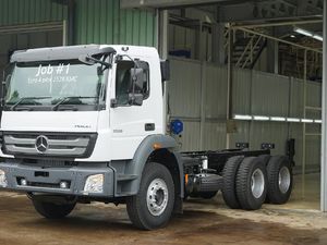 Mantap! Truk Mercedes-Benz Axor Rakitan Indonesia Sudah Lolos Euro4