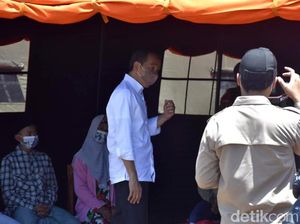 Jokowi Akan Relokasi 2.000 Rumah Terdampak Erupsi Semeru