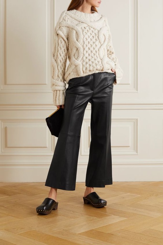 Pinterest.com/netaporter Pakailah leather pants