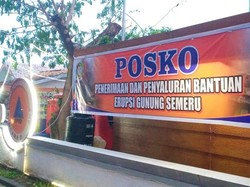 Banyuwangi Buka Posko Bantuan Erupsi Gunung Semeru