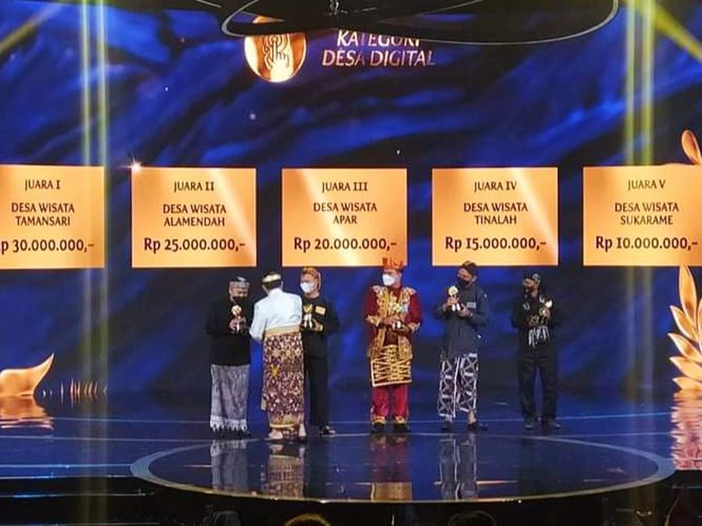 Desa Banyuwangi Juara 1 Anugerah Desa Wisata Indonesia 2021