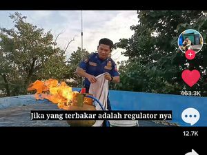 Emak-emak Jangan Panik, Ini Tips Tangani Gas Bocor dari Petugas Damkar