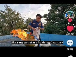 Emak-emak Jangan Panik, Ini Tips Tangani Gas Bocor dari Petugas Damkar