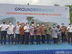 Groundbreaking Kampus Paramadina Cilangkap, Menteri ATR Bicara Islam Toleran