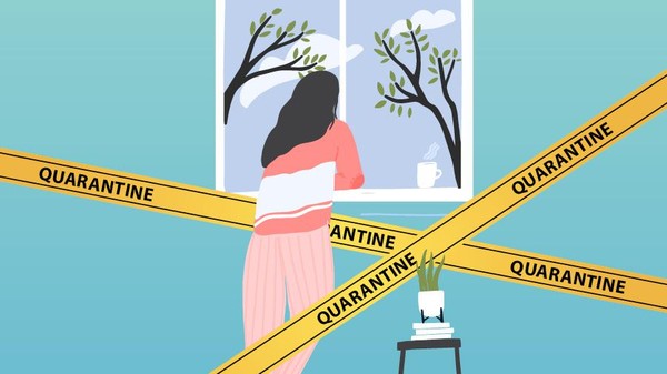 Ilustrasi Karantina Ilustrasi Karantina