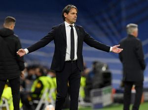 Inter Digebuk Madrid, Simone Inzaghi Simpan Penyesalan Inter Digebuk Madrid, Simone Inzaghi Simpan Penyesalan