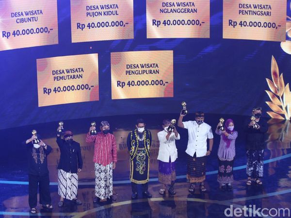 Kemeriahan Malam Malam Anugerah Desa Wisata 2021