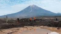 Kerja Keras Tim SAR Gabungan Cari Korban Erupsi Semeru