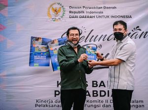 Komite II DPD Laporkan Kinerja Lewat Buku Kilas Balik Pengabdian