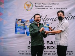 Komite II DPD Laporkan Kinerja Lewat Buku Kilas Balik Pengabdian