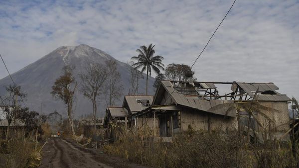 Kondisi Terkini Curah Kobokan, Dusun Terparah Dihantam Abu Gunung  Semeru