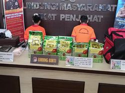 Hendak Selundupkan 5 Kg Sabu ke Sumsel, 2 Pria asal Pekanbaru Ditangkap
