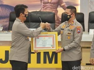 Polresta Malang Kota kembali Raih Top 15 Inovasi Pelayanan Publik 2021