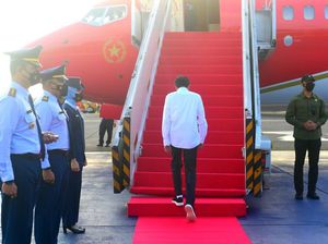 Jokowi Bertolak ke Kalbar Resmikan Bandara Tebelian di Sintang