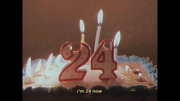 lagu ini menceritakan tentang kehidupan saat memasuki usia 24 tahun