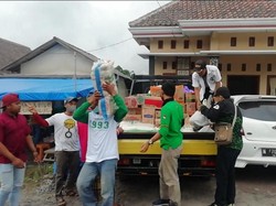 Tim Posko Center PPP Tembus Lokasi Tersulit di Lereng Semeru