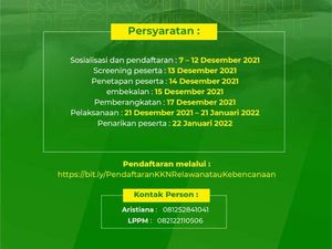 Mahasiswa UM Surabaya Diajak Jadi Relawan Erupsi Semeru