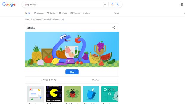 Gampang Tanpa Instal, Ini Game Google Gratis dan 'Rahasia' yang Jarang  Disadari