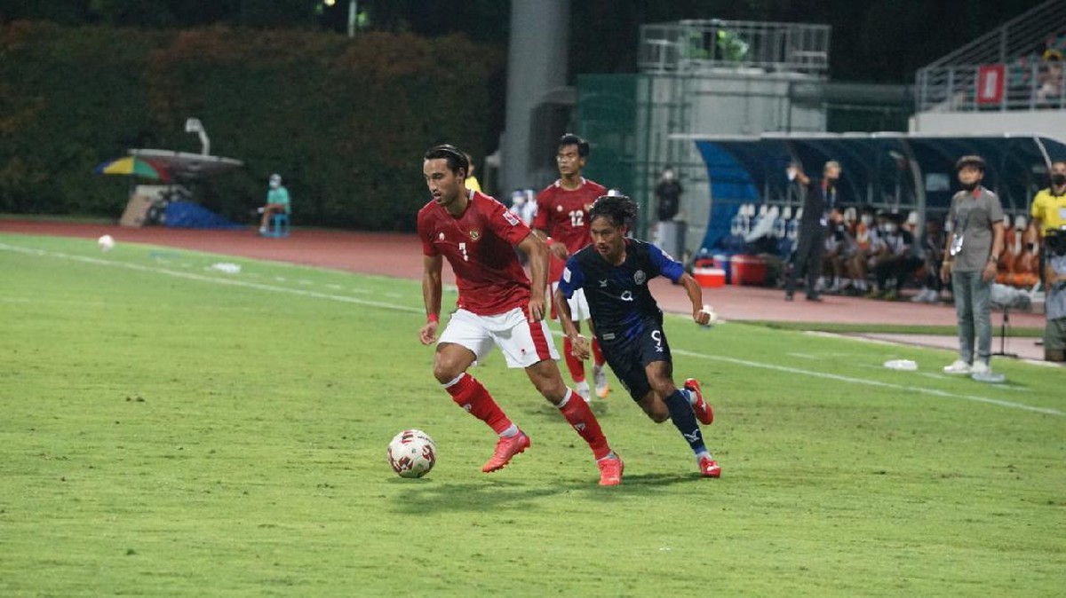 Timnas Indonesia bertemu Laos pada pertandingan keduanya di Piala AFF. (Foto: PSSI)