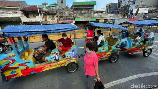 Menikmati Hiburan Murah Meriah Merakyat, Odong-odong