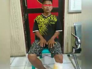 Tega! Seorang Pria Pukul-Rampas Motor Nenek 73 Tahun di Binjai