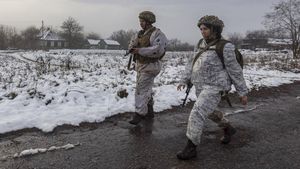 Potret Tentara Wanita di Garis Depan Pertahanan Ukraina