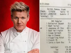Duh! Tamu di Resto Gordon Ramsay Terpaksa Bayar Rp 8,8 Juta karena Hal Ini Duh! Tamu di Resto Gordon Ramsay Terpaksa Bayar Rp 8,8 Juta karena Hal Ini