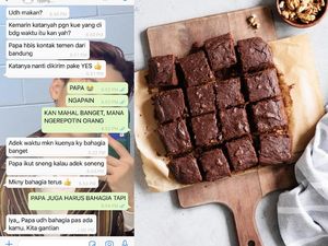 Netizen Ngiri! Aksi Ayah Belikan Kue Kesukaan Sang Anak