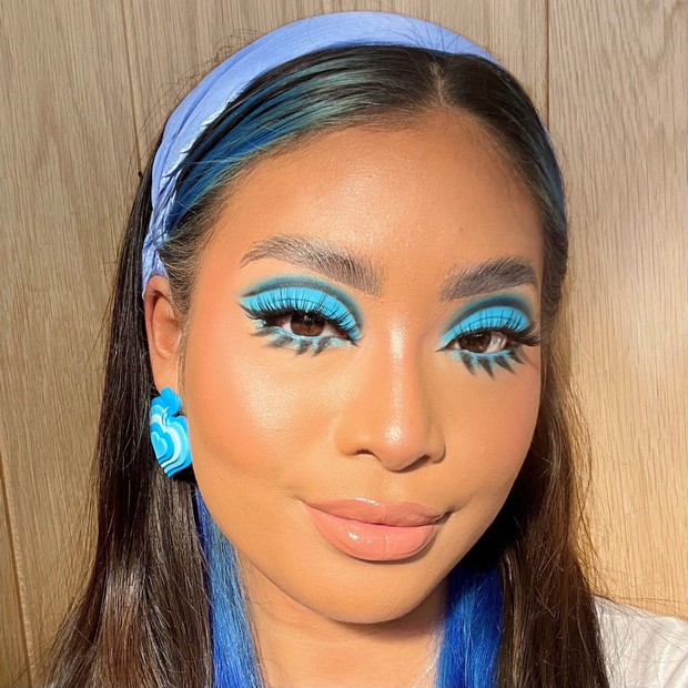 Tren makeup dari setiap dekade/ Foto: Instagram @kanchatbmakeup Tren makeup dari setiap dekade