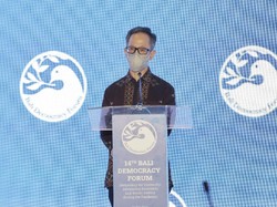 Wamenlu Cerita Buruknya Ekonomi Bali Imbas COVID di Bali Democracy Forum