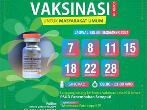 Jadwal Vaksinasi Corona di Bantul, Kuota Tak Terbatas di RSPS! Jadwal Vaksinasi Corona di Bantul, Kuota Tak Terbatas di RSPS!